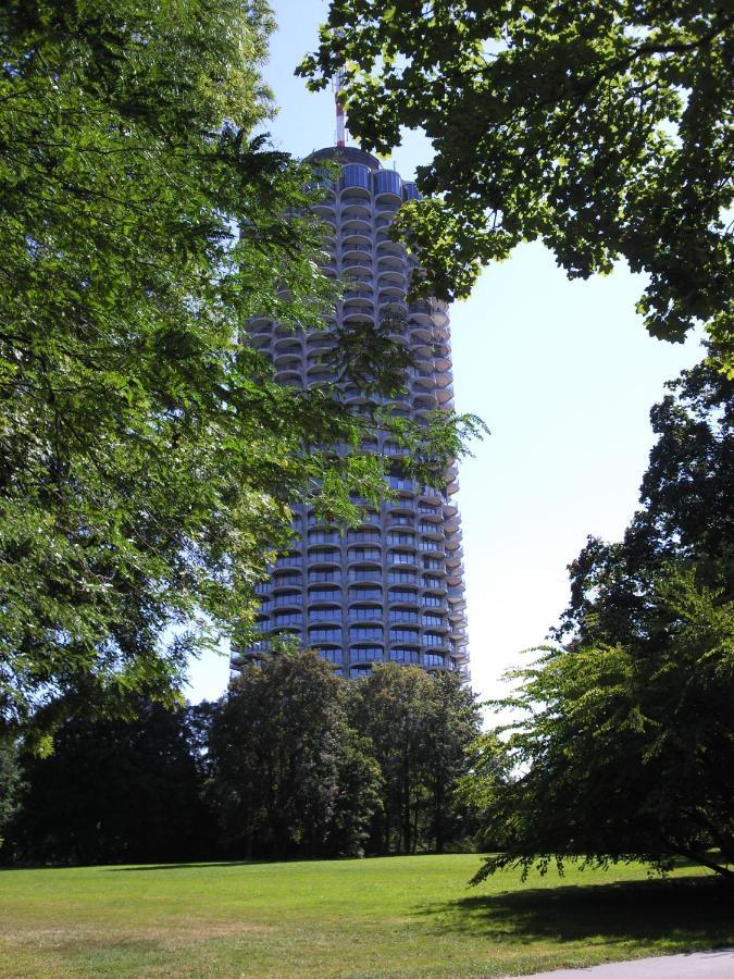 Hotelturm Apartment Augsburgo Exterior foto